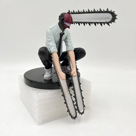 19cm Chainsaw Man Denji Anime Figur Power/Denji Action Figur Chainsaw Man Denji Figurin Vuxen Samlarobjekt Modell Docka Leksak Present C 15cm Ingen 
