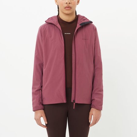 Salomon - Women's Insulated Jacket Hoodie Mountain Flex - Nocturne
