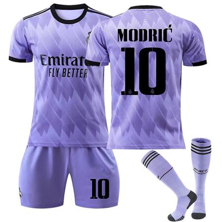 Uefa Champions League Real Madrid 14t Borta Modri Fotbollströja 28