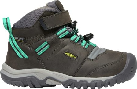 Keen Kids' Ridge Flex Mid Waterproof Children hiking boots Black 35