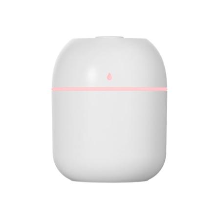 Skrivbord och bilmonterat hushållsrum Noiseless Mini Aromatherapy Enterprise Gift Luftfuktare Logotyp White 220ml droplet type