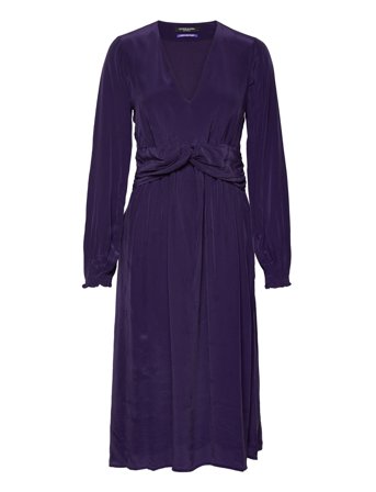 Scotch & Soda | Knotted Waist Detail V-Neck Dress | M