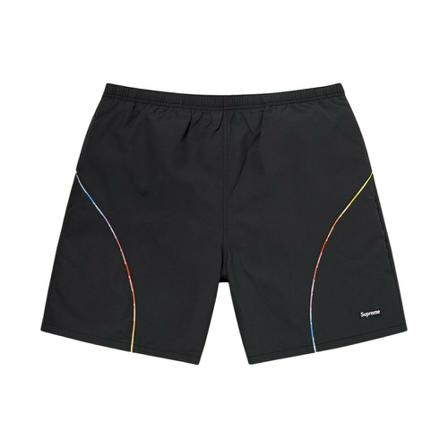 Supreme Shorts Sort, Herre Badeshorts, Størrelse: L