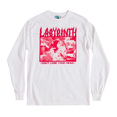 Labyrinth Unisex Vuxen Fireys Flame Logo Långärmad T-shirt M