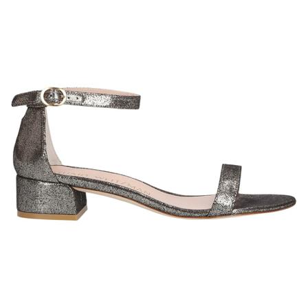 Stuart Weitzman, Sandals Grijs, Dames, Maat:36 EU