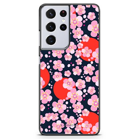 Bjornberry Skal Samsung Galaxy S21 Ultra - Japan Blommor