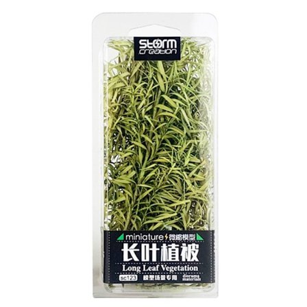 1 æske Miniature Siv Langbladsgræsklynge GRØN