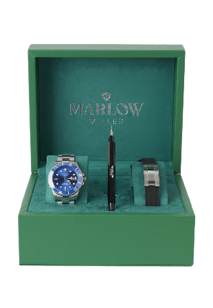 Marlow Miller Klocka i rostfritt stål WS8270 Klockor Unisex Silver ONESIZE