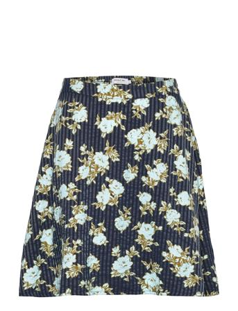 Mschoribella Skirt Aop Blue MSCH Copenhagen