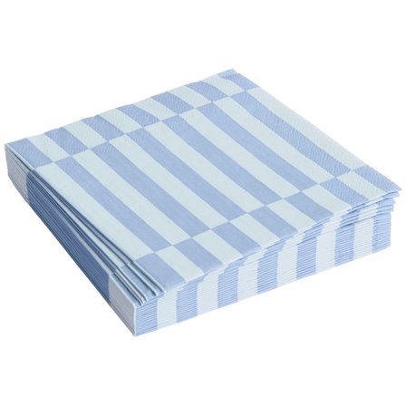 Hay Pattern Lunch lautasliina, light blue