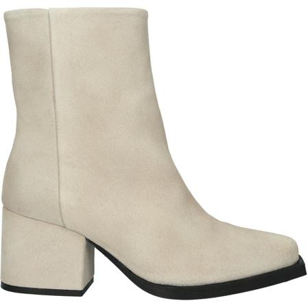 Blackstone, Xl 35 OFF White - Zipper Boot Beige, Dames, Maat:38 EU,suéde