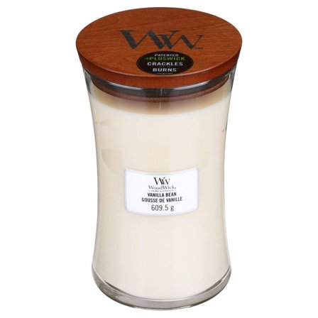 Woodwick Hourglass Candles Vanilla Bean 609,5gr - Candela Profumata