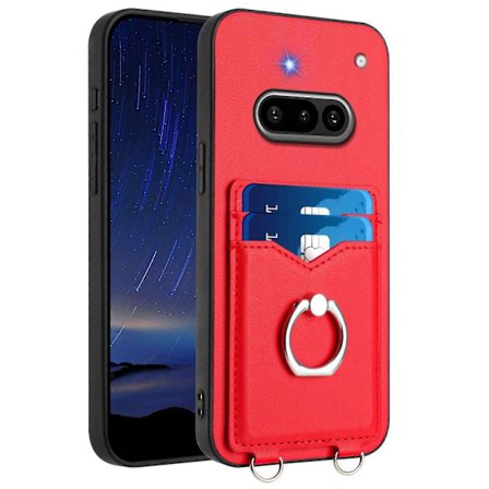 (Ny) R20 Ring Kortholder Telefoncover - Xin Red_ma