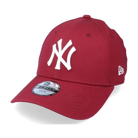 New Era - MLB Rood adjustable Cap - Kids New York Yankees League Essential 9FORTY Car/White Adjustable @ Hatstore