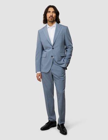 Shaping New Tomorrow - Tech Wool Suit - Light Blue - Male