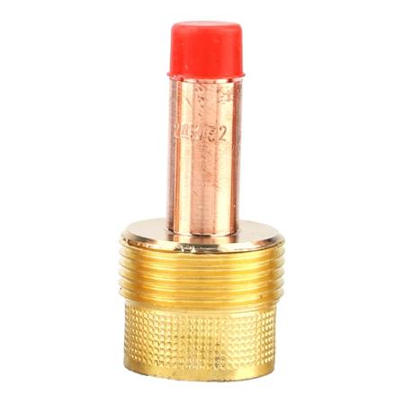 1 kpl 45V64 iso kaasulinssin holkin runko 2,4 mm 3/32" TIG-hitsauspolttimelle WP-17/18/26