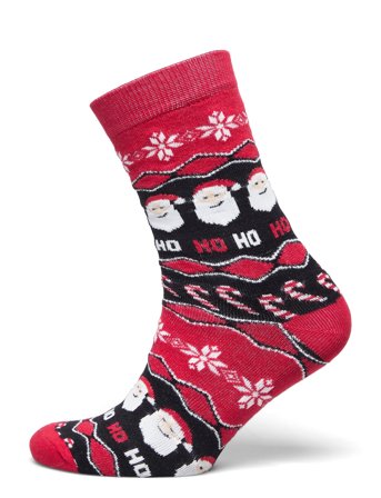 The Ho Ho Ho Socks Red Happy Seasons