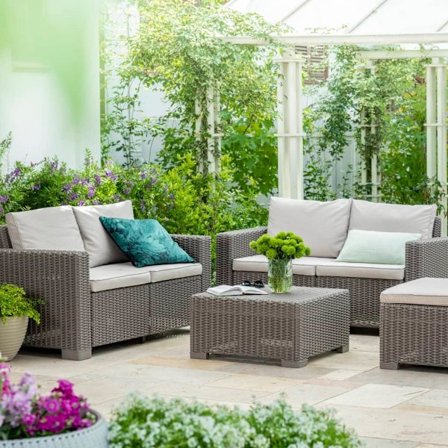 Keter Utebord California cappuccino 198074