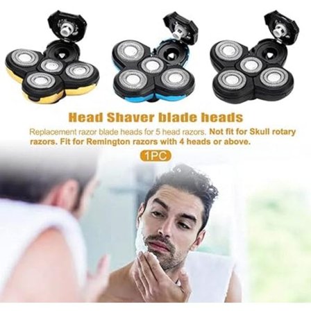 Partakoneen teräpäät, 5 päätä Partakoneen terän vaihto Helppo