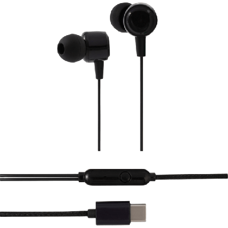 Champion Nordic In-ear Headphones Usb-c Hörlurar Svart