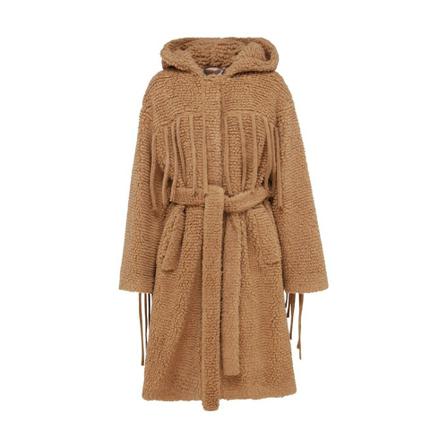 Stella Mccartney - Trenchcoats - Beige - Dam - Storlek: 3xs, Dam, Storlek: 3XS