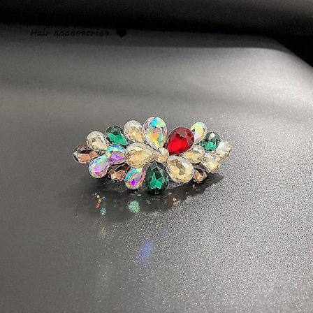 Luksuriøst smykkedesign hårnål Rhinestone hårspenneklips, også perfekte morsdagsgaver til mamma
