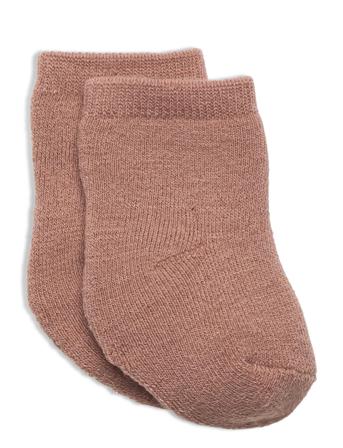 Nbfwaksi Wool Terry Sock Xxii Socks & Tights Socks Rosa Name It
