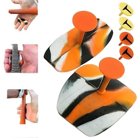 Anti-Slip Golfklubbgreppförbättrare - Anti-Friktionsplatta T-Magic Fästplatta för Förbättrad Sving & Perf [DB]