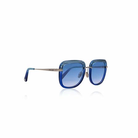Roberto Cavalli, Sunglasses Blauw, Dames, Maat:ONE Size