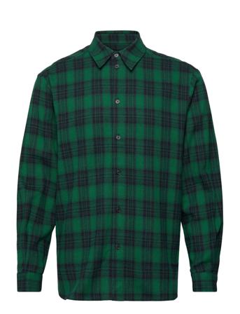 Elja Green Check Shirt Skjorta Casual Multi/mönstrad HOLZWEILER