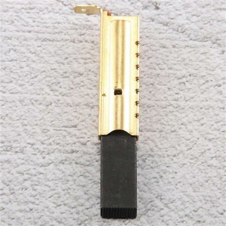 2 st/set Kolborste i kolfiber för tvättmaskin L94MF7 för tvättmaskin 5X13.5X39.6mm