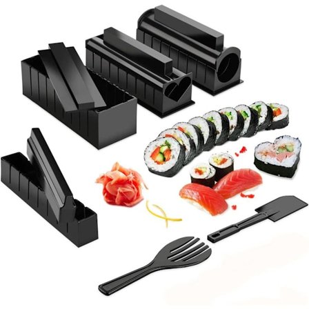 Sushi Maker Kit Sushi Maker 10 Piece Plastic Premium Set Sushi Tool Set