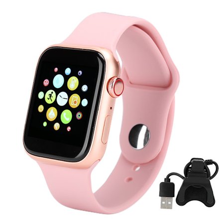 W98 1.54' Fashion Sport Smartwatch med Temperaturvisning (Rosa)