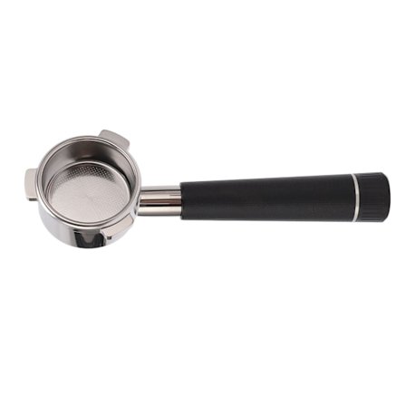 Kaffe Portafilter Rustfritt Stål Bunnløs 54mm 3 Ører Kaffe Maskin Tilbehør for Breville 8 Serie Svart