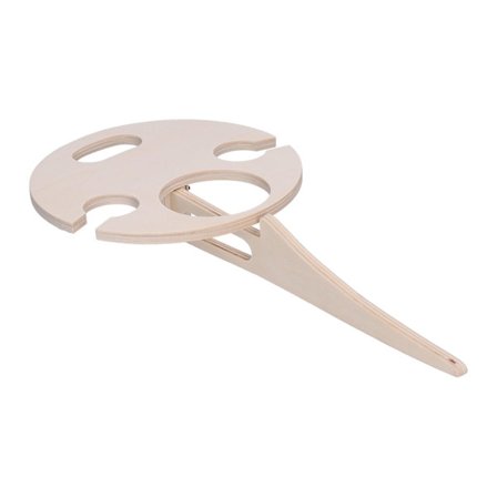 Kannettava ulkopiknikpöytä, kokoontaitettava viinilasiteline, puinen pöytä retkeilyyn ja matkustamiseen