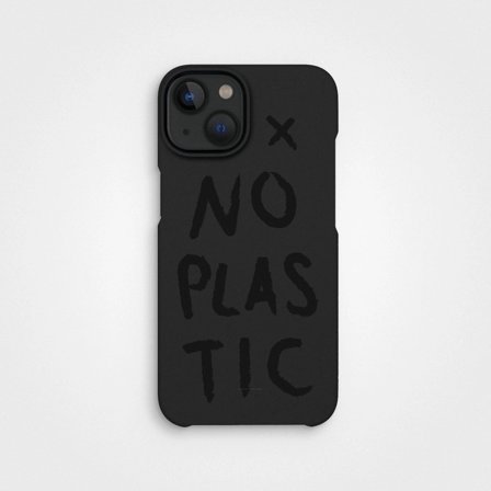 Komposterbart Mobilskal I Kolsvart Utan Plast, iPhone 13