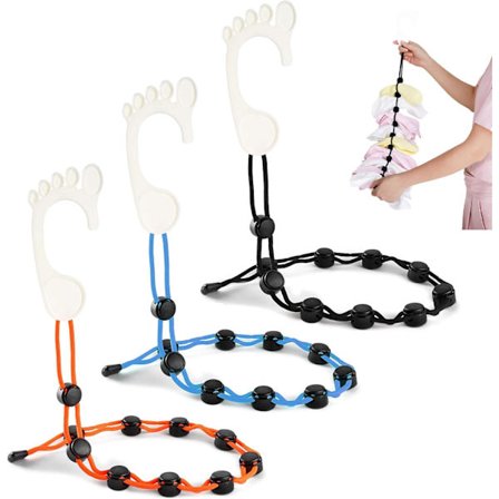 3 Strumpbyxor Tvätthängare Strumpklipp Tvätthjälpmedel Rack Strumpklipp