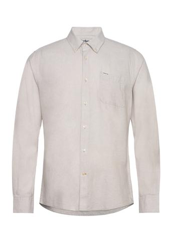 Barbour Nelson Tf Shi Designers Shirts Casual Beige Barbour