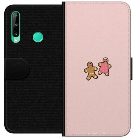 Huawei P40 lite E Lompakkokotelo Piparkakut