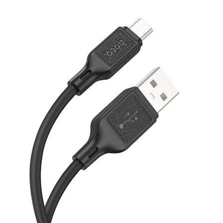 HOCO USB Till MicroUSB 1m Kabel 2.4A X90 - Svart