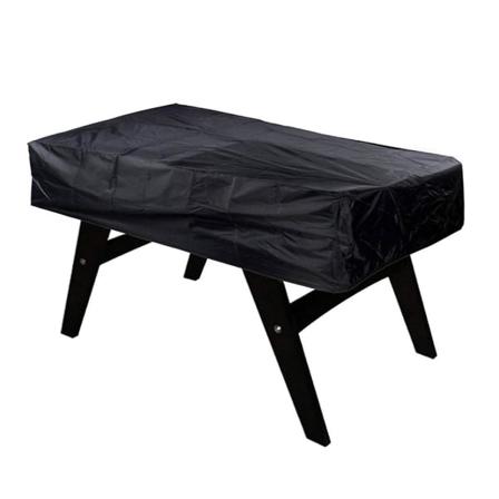Universal Foosball Borddæksel Vandtæt Udendørs/Indendørs Passer Til 63x45x50inch(Sort)