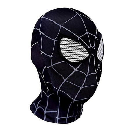 Spider-Man Maske Superheltmasker Halloween Karnevalfest Cosplay Kostyme Lycra Maske