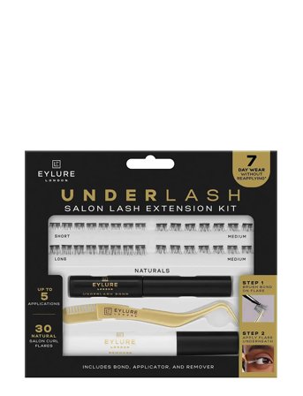 Eylure Eylure Underlash Natural Salon Curl Kit - Black - ONE SIZE