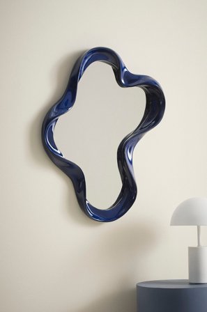 Jotex - Speil Blå - FLOATING - Kjøp Speil hos Jotex