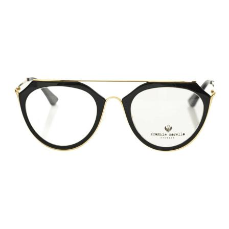 Frankie Morello Bril , Zwart , Dames , Maat: ONE Size Accessoires
