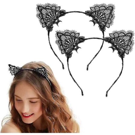 2 stk. Blonder Hodebånd med Katteører - Utsøkt Søt Sexy Hårtilbehør for Kvinner