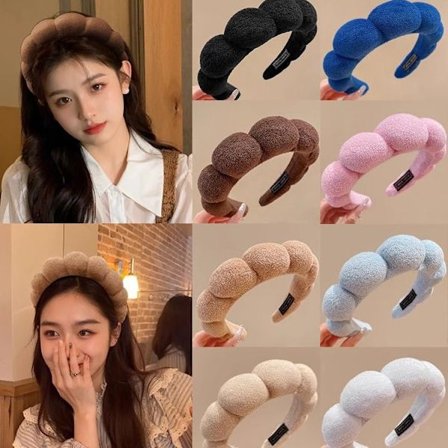 Sky Pandebånd – Skridsikkert Hårbånd til Voksne, Håraccessories til Ansigtsvask og Daglig Brug