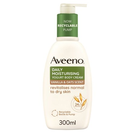Aveeno Daily Moisturising Crema Corpo Idratante Yogurt Vaniglia &