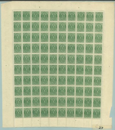 Island - Postfrisk helark AFA 13B