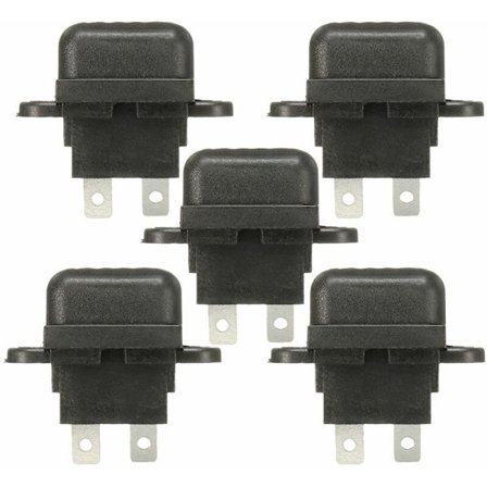 5 st 30A Amp Auto Blade Standard Säkringshållare Box för Bil Båt Lastbil med Lock